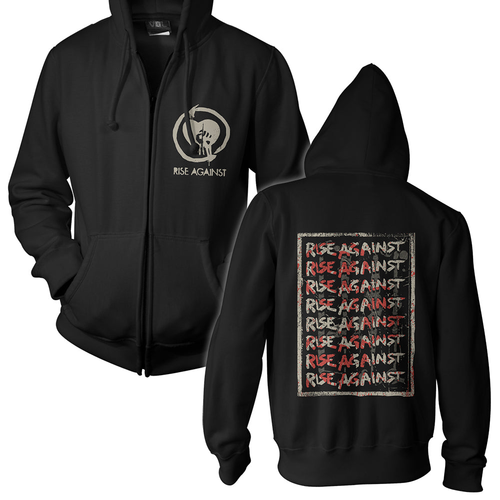 Rise Against (Repeater) Zip-Hood