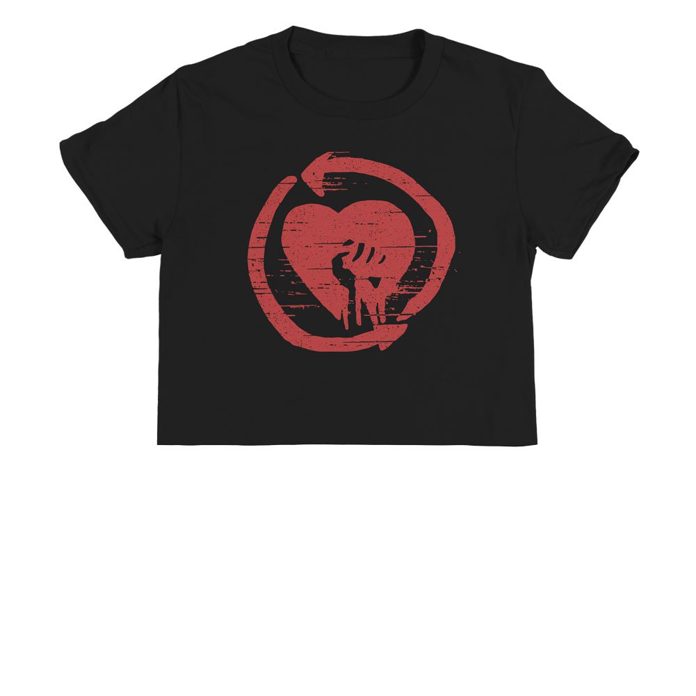 Rise Against (Heart Fist) Crop Top
