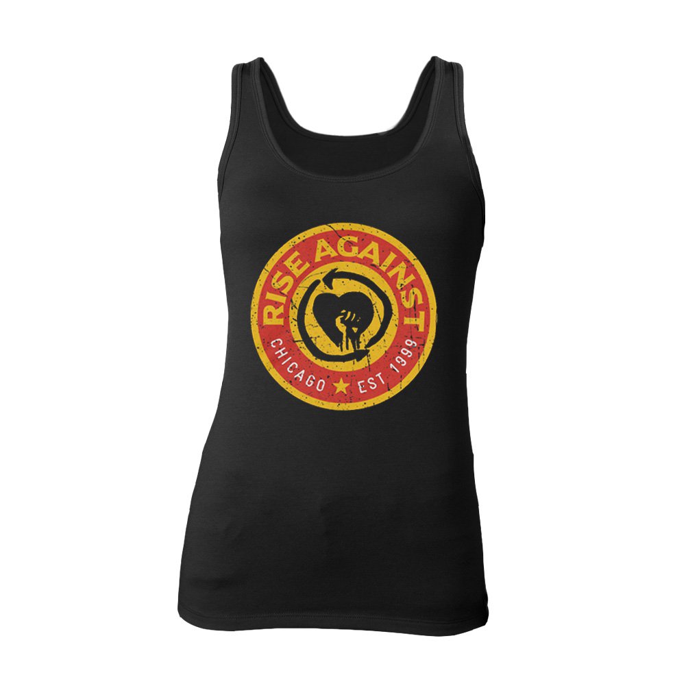 Rise Against (Circle Label) Girl Tank Top