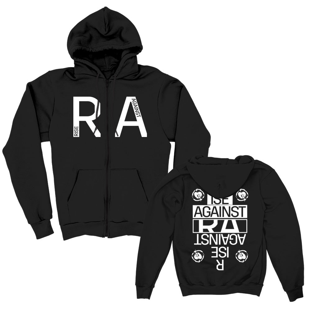 Rise Against (Reversed) Zip-Hood