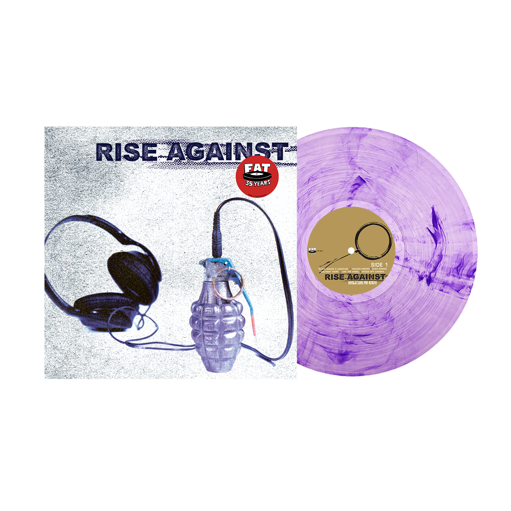 Rise Against (Revolutions Per Minute) Amethyst Vinyl